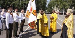 Новое полковое знамя передали зенитно-ракетному полку № 1724 в ЕАО Пресс-центр Биробиджанской епархии