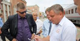 Железнодорожный переезд в Биробиджане собираются переносить Владимир Иващенко