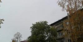 Первый снег прошел в Биробиджане Юрий Скачков