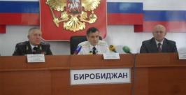 Министр внутренних дел России Рашид Нургалиев работает в Биробиджане Макс Кисляков