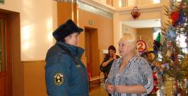 Госпожнадзор обследовал объекты проведения новогодних утренников  пресс-служба ГУ МЧС России по ЕАО