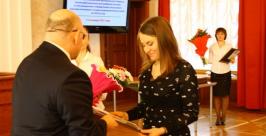 Губернатор ЕАО наградил лучших журналистов области Владимир Иващенко