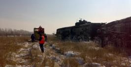 Причиной крушения поездов в ЕАО стало нарушение габарита пути Пресс-служба ГУ МЧС России по ЕАО