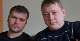 Организаторы соревнований - Максим Бубашнев и Евгений Селезнев Марина Померанцева