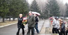 Возложение цветов Юрий Скачков