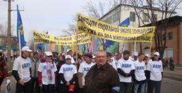 Евгений Колов на шествии РИА EAOmedia