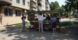 Рейд по несанкционированным местам торговли прошел в Биробиджане Владимир Иващенко