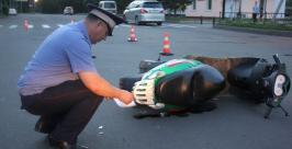 Два &quotжелезных коня&quot попали в ДТП в ЕАО, оба &quotнаездника&quot госпитализированы УМВД России по ЕАО