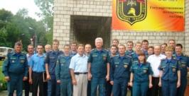 Сотрудники государственного пожарного надзора ЕАО отметили 85-летие  ГУ МЧС России ро ЕАО