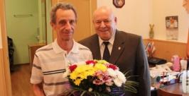 С юбилеем общину Фрейд и с днем рождения ее председателя поздравил спикер парламента ЕАО пресс-службе Законодательного Собрания ЕАО