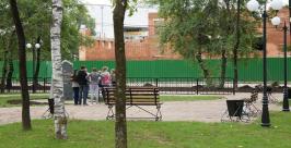 В биробиджанском Сквере первостроителей делают последние штрихи   Алексей Капер