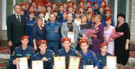 Новоиспеченные кадеты МЧС в ЕАО принесли присягу пресс-служба ГУ МЧС России по ЕАО