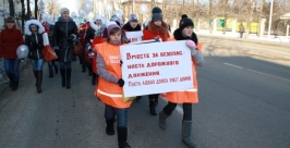 Шествием и запуском белых шаров отметили в Биробиджане Всемирный День памяти жертв ДТП  РИА ЕАОmedia 