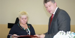 Галина Баселина награждена Почетной грамотой Владимир Иващенко