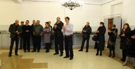 Поддержать новое увлечение музыканта пришли его многочисленные друзья Владимир Иващенко