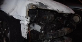 Автомобиль сгорел дотла в с. Бабстово ЕАО пресс-служба ГУ МЧС России по ЕАО 