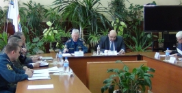 Заседание КЧС и ПБ  пресс-служба районной администрации 
