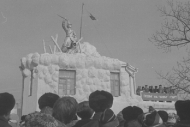 Мемориал на Волочаевской сопке. 1985 год Госархив ЕАО