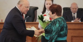 С Днем местного самоуправления виновников торжества поздравили первые лица ЕАО Департамент пресс-службы губернатора и правительства ЕАО