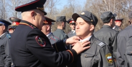 Экипировку и внешний вид сотрудников оценил главный полицейский ЕАО Пресс-служба УМВД России по ЕАО