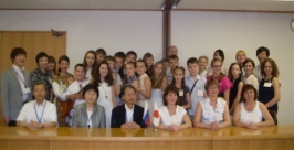 Детская дипломатия подружила города-побратимы Биробиджан и Ниигату из личного архива участников делегации 