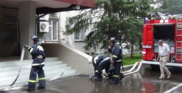 Произведена попытка тушения пожара на начальной стадии развития Пресс-служба ГУ МЧС России по ЕАО