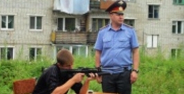 Этим летом профильный военно-спортивный отряд впервые дислоцировался в Теплоозерске Пресс-служба администрации Облученского района