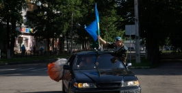День ВДВ отметили в Биробиджане Константин Земляникин