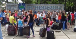 Заезд в летний лагерь на специализированную смену   пресс-служба ГУ МЧС России по ЕАО