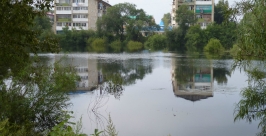 Подвалы жилых домов в с.Ленинском ЕАО заполнены грунтовыми водами  Ксения Лагута 
