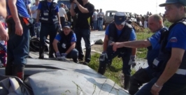 Водоналивные дамбы устанавливают в с.Ленинское ЕАО пресс-служба ГУ МЧС России по ЕАО