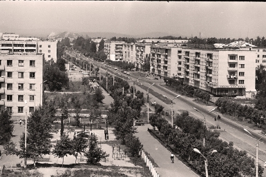 г. Биробиджан, ул. Пионерская.  1987 год Фото Ефима Вепринского