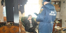 Сотрудники МЧС ЕАО провели рейд по частному сектору  пресс-служба ГУ МЧС России по ЕАО
