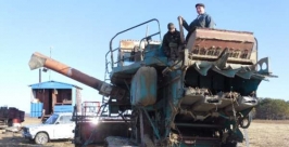 Уборку сои завершают в Октябрьском районе ЕАО Надежда Гришина, газета Биробиджанская звезда