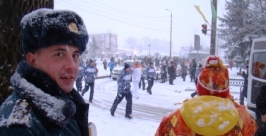 Эстафета Олимпийского огня в Биробиджане Пресс-служба ГУ МЧС России по ЕАО