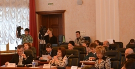 Заседание Законодательного Собрания ЕАО Константин Земляникин