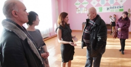 Анатолий Тихомиров в Октябрьском районе Пресс-служба Законодательного Собрания ЕАО