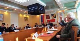 Заседание Собрания депутатов Облученского района Отдел по связям с общественностью и СМИ администрации Облученского района ЕАО