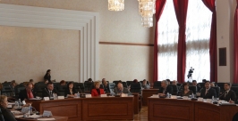 Заседание Законодательного Собрания ЕАО Константин Земляникин
