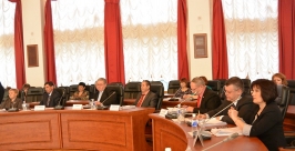 Заседание Законодательного Собрания ЕАО Константин Земляникин
