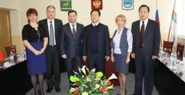 Российско-китайские переговоры в мэрии Биробиджана Владимир Иващенко, ИА ЕАОmedia