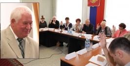 Сухарев и депутаты Биробиджанского района Ольга Бабий