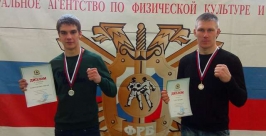 Бойцы из ЕАО привезли серебряные медали с чемпионата Хабаровского края Денис Кожеватов