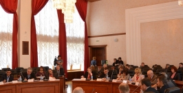 Заседание Законодательного Собрания ЕАО Константин Земляникин
