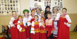 Ансамбль "Ладанка" с участниками украинского хора Из личного архива