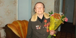 Полина Тихоновна Меркульева - ветеран Великой Отечественной войны пресс-служба ДВ СУ на транспорте
