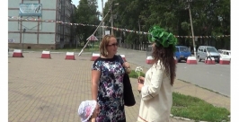 Акция "Подари ромашку" прошла на улицах г. Облучье Сайт управления культуры ЕАО