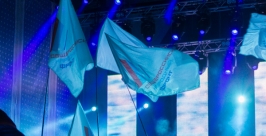 Флаг ОНФ Фото предоставлено пресс-службой регионального отделения ОНФ