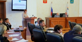 Елена Бородавко представила отчет об исполнении бюджета за первое полугодие www.eao.ru
