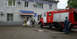 Учение в здании ГУ МЧС России по ЕАО Пресс-служба ГУ МЧС России по ЕАО
